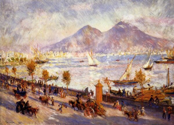 Der Vesuv am Morgen – Pierre-Auguste Renoir Pierre-Auguste Renoir 105x70