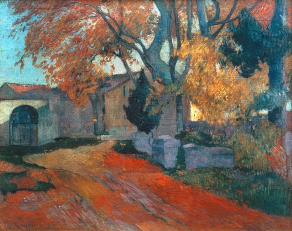 Die Allee der Alyscamps – Paul Gauguin Paul Gauguin 85x75