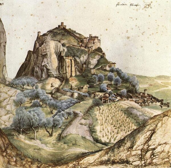 Blick auf das Val d’Arco – Albrecht Dürer Albrecht Dürer 70x70