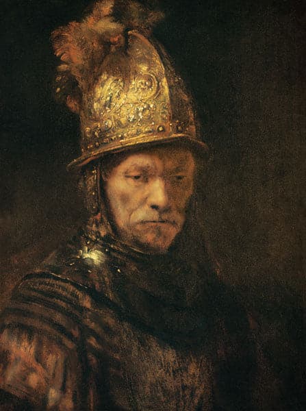 Der Mann mit dem goldenen Helm – Rembrandt van Rijn Beliebte Bilder 70x85