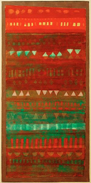 Kleine Verbindungen in Schichten – Paul Klee Paul Klee 70x140