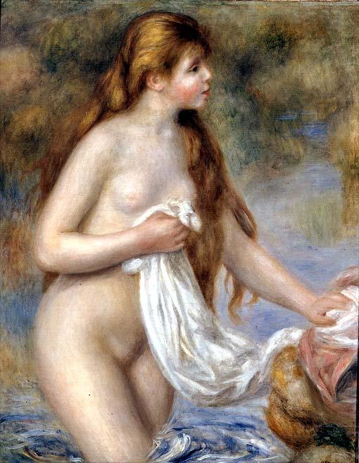 Langhaariger Badender – Pierre-Auguste Renoir Pierre-Auguste Renoir 70x85