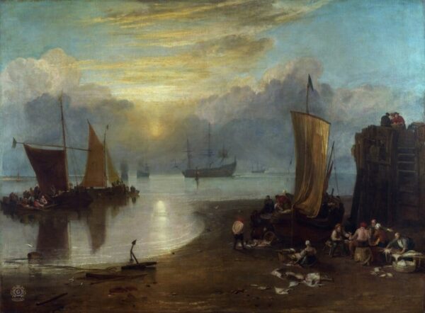 Sonne aufgegangen im Nebel – William Turner J.M.W. Turner 105x70