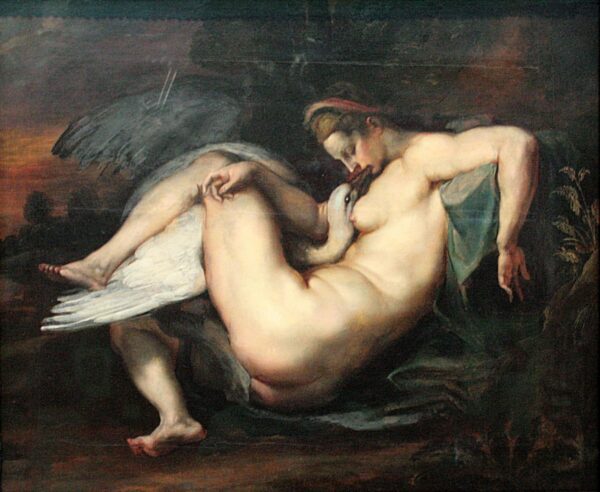 Leda mit dem Schwan – Peter Paul Rubens Peter Paul Rubens 85x75