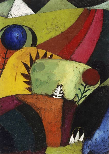 Drei weiße Glockenblumen – Paul Klee Paul Klee 70x105