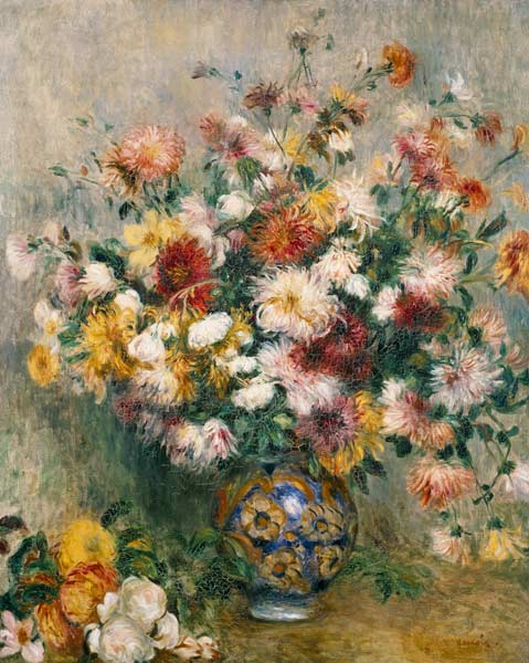 Dahlien – Pierre-Auguste Renoir Pierre-Auguste Renoir 70x85