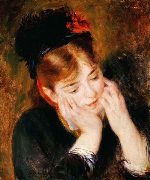 Kontemplation – Pierre-Auguste Renoir Pierre-Auguste Renoir 70x85