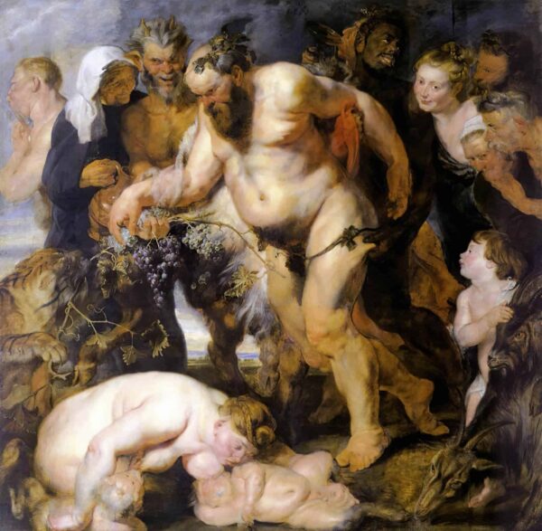 Der betrunkene Silen – Peter Paul Rubens Peter Paul Rubens 70x70