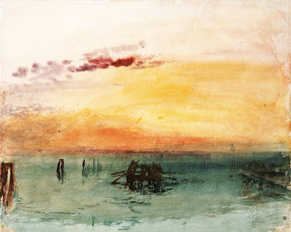 Venedig von Fusina aus gesehen – William Turner J.M.W. Turner 85x75