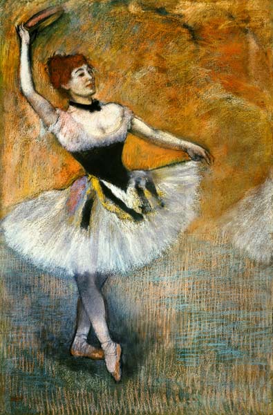 Tänzerin mit Tamburinen – Edgar Degas Edgar Degas 70x105