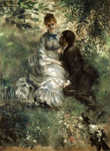 Die Liebenden – Pierre-Auguste Renoir Pierre-Auguste Renoir 70x105