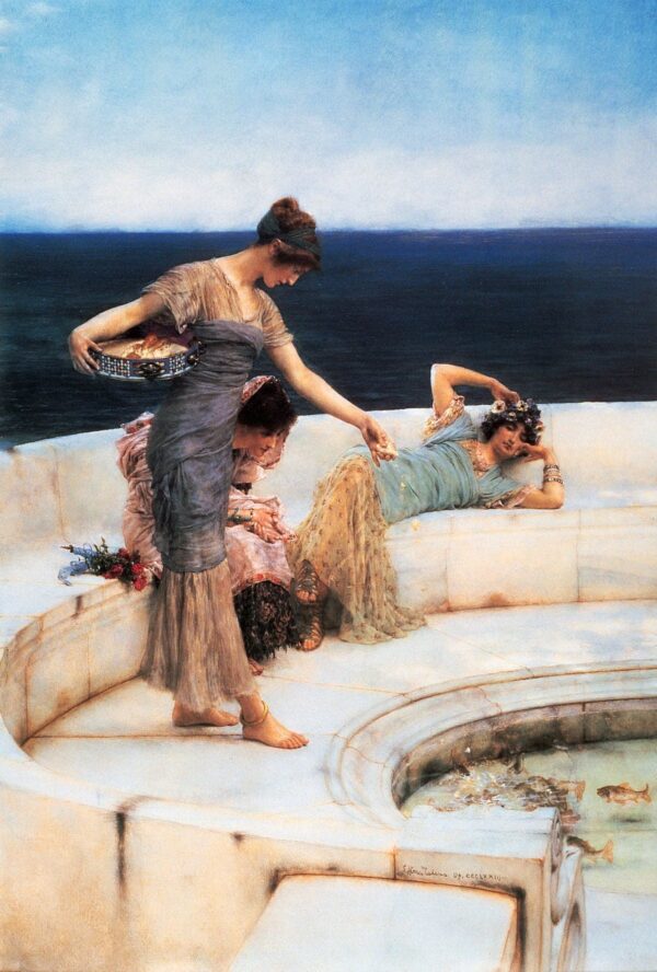 Favoriten in Silber – Lawrence Alma-Tadema Lawrence Alma-Tadema