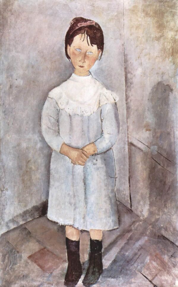 Mädchen in Blau – Amedeo Modigliani Amedeo Modigliani 70x105