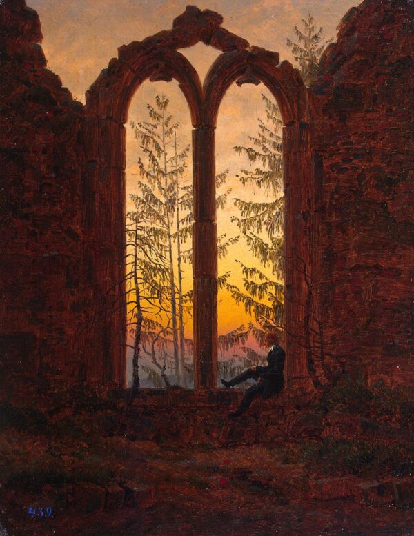 Der Träumer – Caspar David Friedrich Caspar David Friedrich 70x85