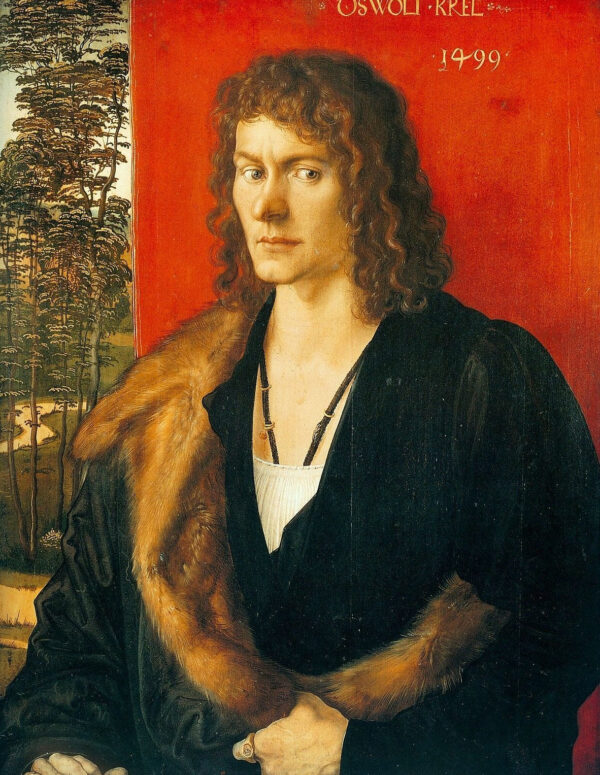 Porträt von Oswald Krell – Albrecht Dürer Albrecht Dürer 70x85