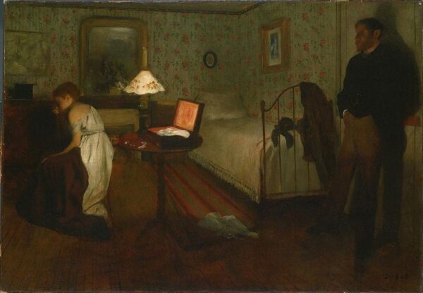 Interieur – Edgar Degas Edgar Degas 105x70