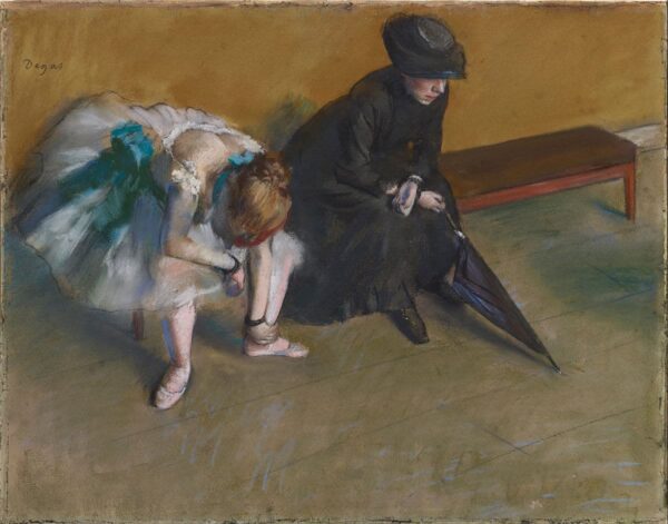 Die Wartezeit – Edgar Degas Edgar Degas 85x75