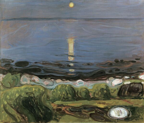 Sommerabend am Strand – Edvard Munch Edvard Munch 85x75