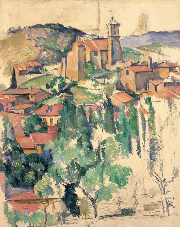 Nachmittag in Gardanne – Paul Cézanne Paul Cézanne 70x85