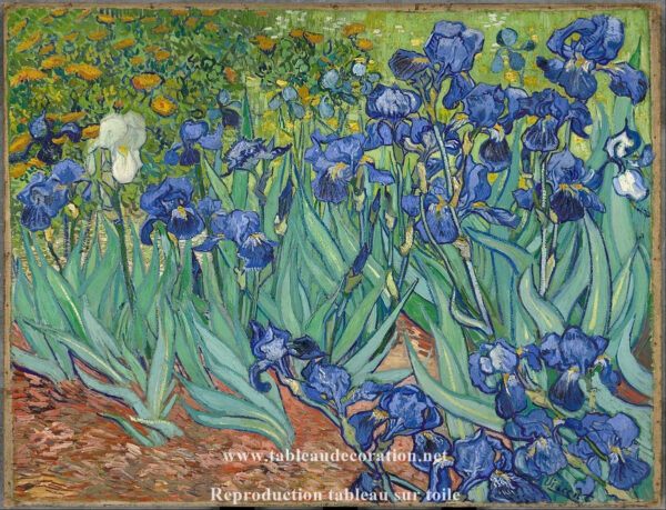 Die Irisblumen – Van Gogh Beliebte Bilder 85x75