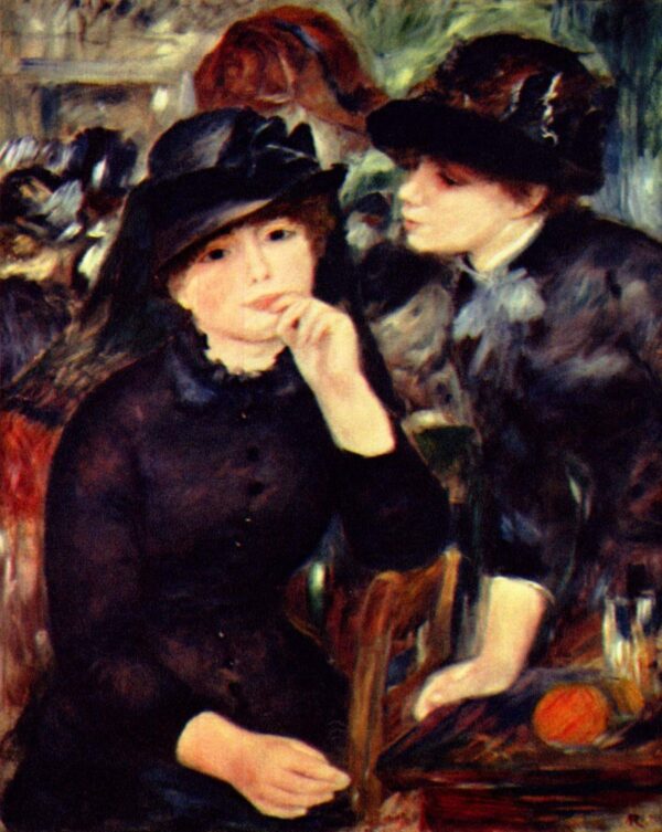 Mädchen in Schwarz – Pierre-Auguste Renoir Pierre-Auguste Renoir 70x85