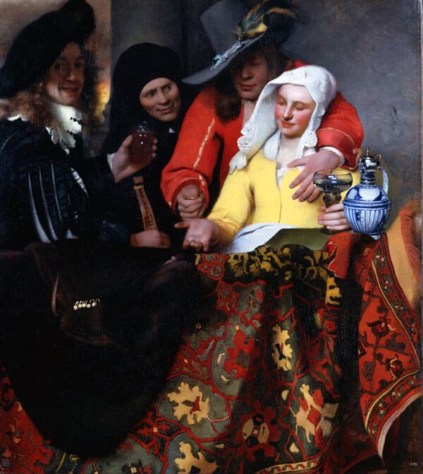 Die Kupplerin – Johannes Vermeer Jan Vermeer 70x70