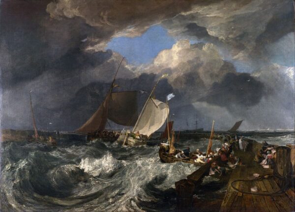 Die Mole von Calais – William Turner J.M.W. Turner 105x70