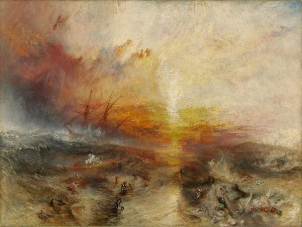 Der Sklavenhändler – William Turner J.M.W. Turner 85x75