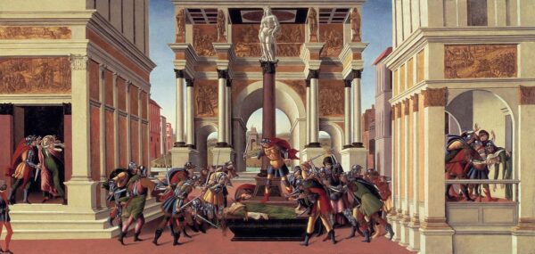 Geschichte der Lucretia – Sandro Botticelli Sandro Botticelli 140x70