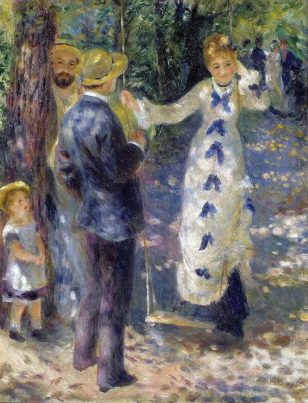 Die Schaukel (Renoir) – Pierre-Auguste Renoir Pierre-Auguste Renoir 70x85