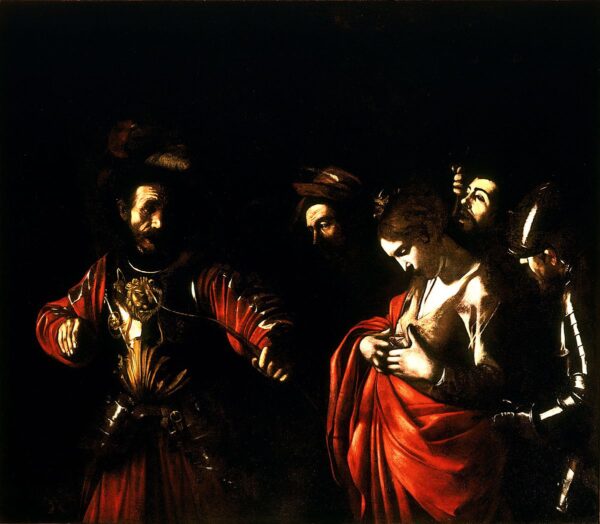 Das Martyrium der heiligen Ursula – Caravaggio Michelangelo Merisi da Caravaggio 70x70