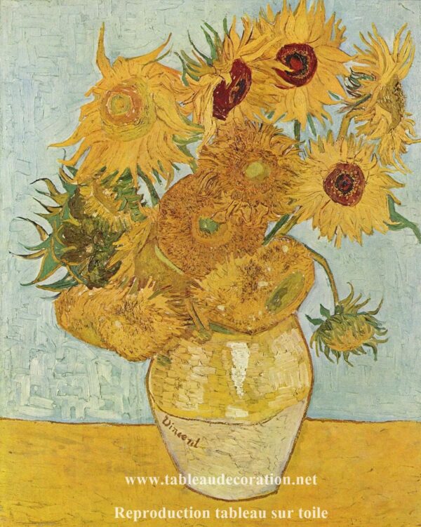 Die Sonnenblumen – Van Gogh Beliebte Bilder 70x85