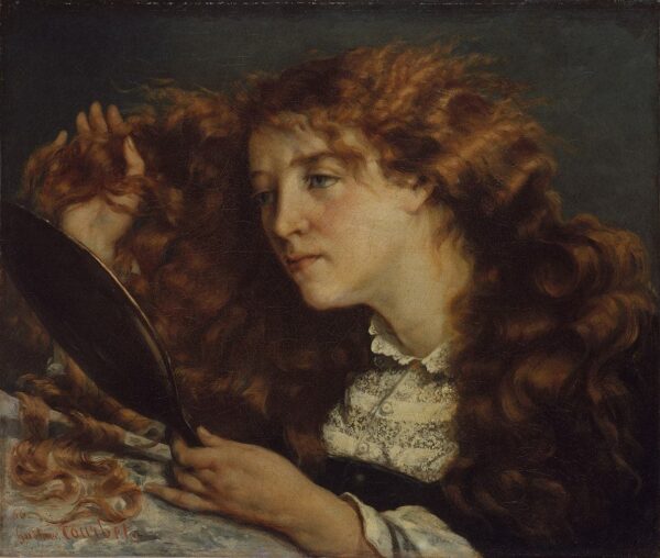 Jo, die schöne Irin – Gustave Courbet Gustave Courbet 85x75