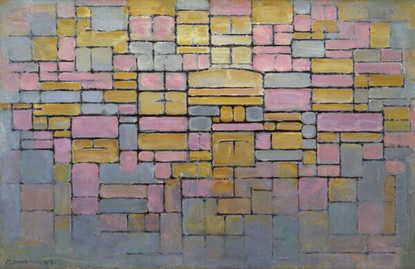 Tabelle Nr. 2 oder Komposition V – Mondrian Piet Mondrian 105x70