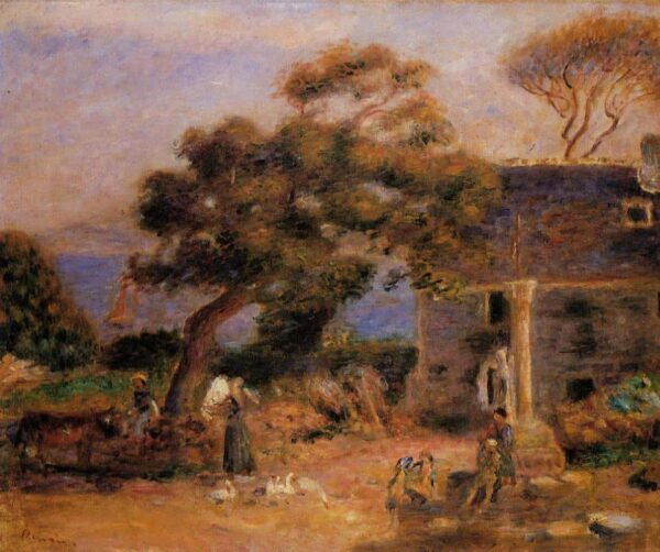 Ein Blick auf Treboul – Pierre-Auguste Renoir Pierre-Auguste Renoir 85x75