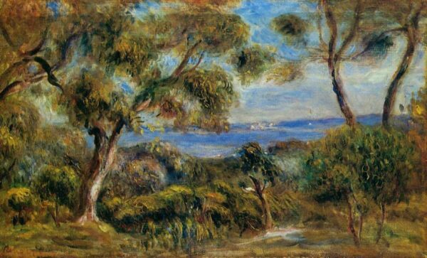 Das Meer in Cagnes – Pierre-Auguste Renoir Pierre-Auguste Renoir Impressionnistes