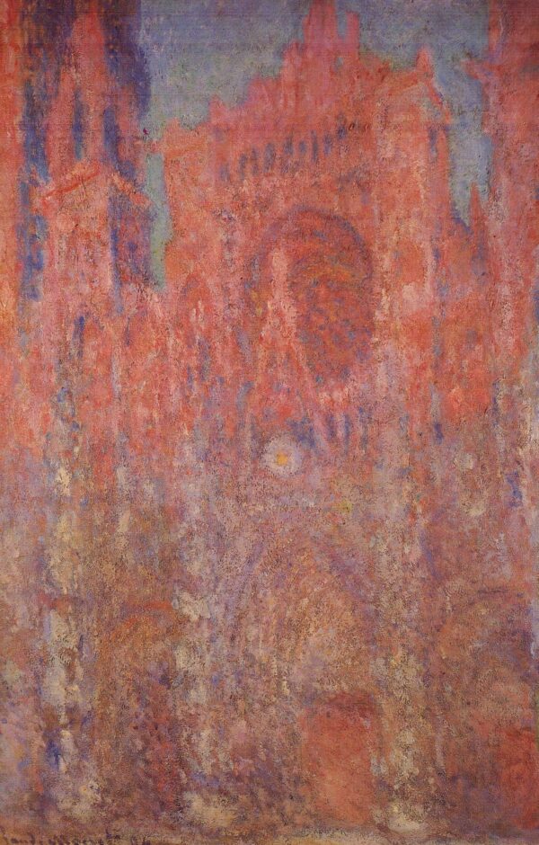 Die Kathedrale von Rouen. Fassade (W1328) – Claude Monet Claude Monet 70x105