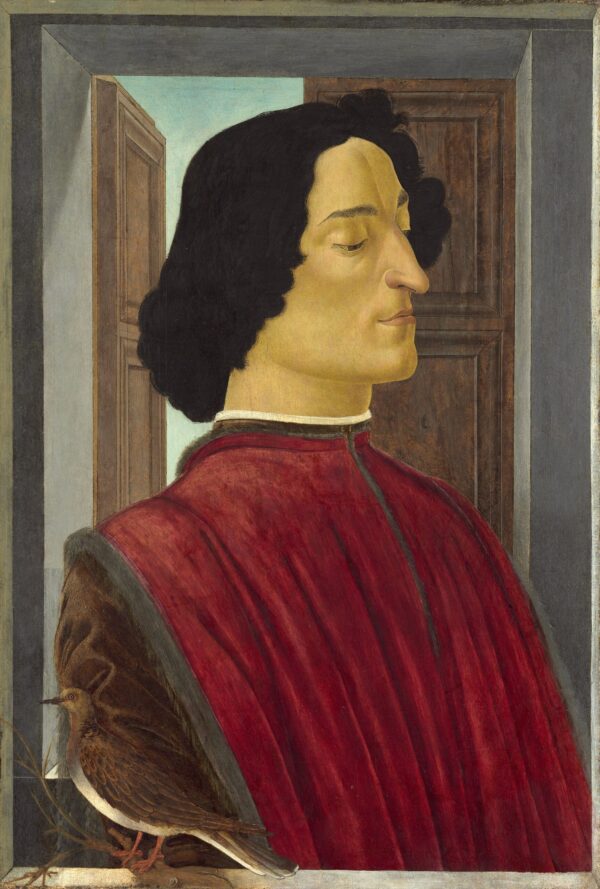 Porträt von Giuliano de’ Medici (1453-1478) – Sandro Botticelli Sandro Botticelli 70x105