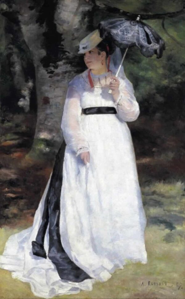 Lise mit dem Sonnenschirm – Pierre-Auguste Renoir Pierre-Auguste Renoir 70x105