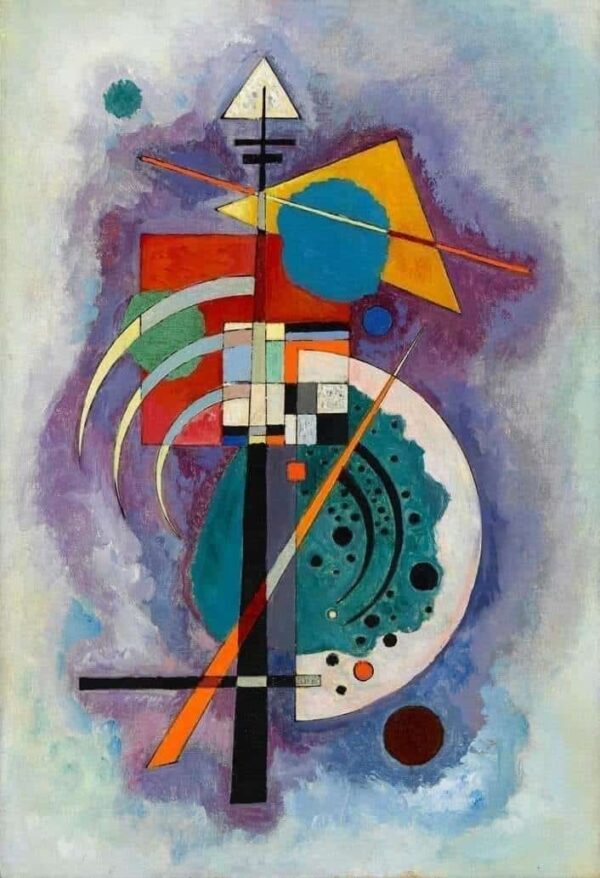 Hommage an Grohmann – Vassily Kandinsky Wassily Kandinsky 70x105