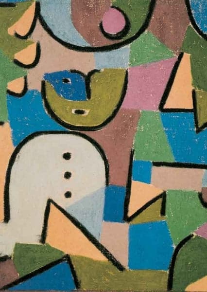 Figur im Garten, 1937 – Paul Klee Paul Klee 70x105