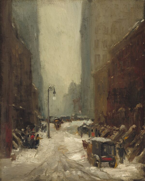 Der Schnee in New York – Robert Henri Robert Henri