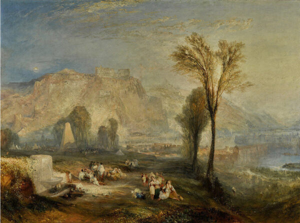 Der glänzende Stein der Ehre – William Turner J.M.W. Turner 85x75