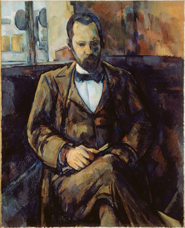 Porträt von Ambroise Vollard – Paul Cézanne Paul Cézanne 70x85