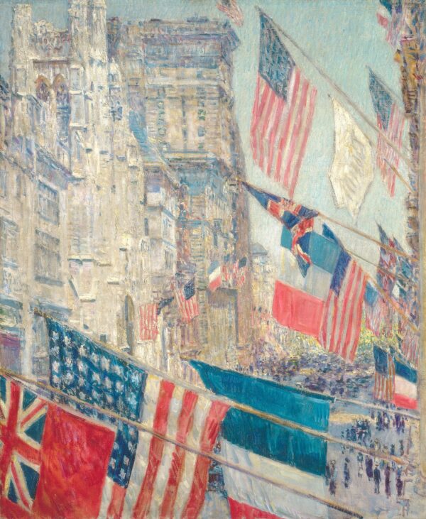 Tag der Alliierten, Mai 1917 – Childe Hassam Childe Hassam