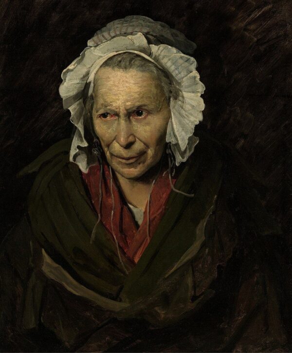 Frau Wahnsinn – Théodore Géricault Théodore Géricault 70x85