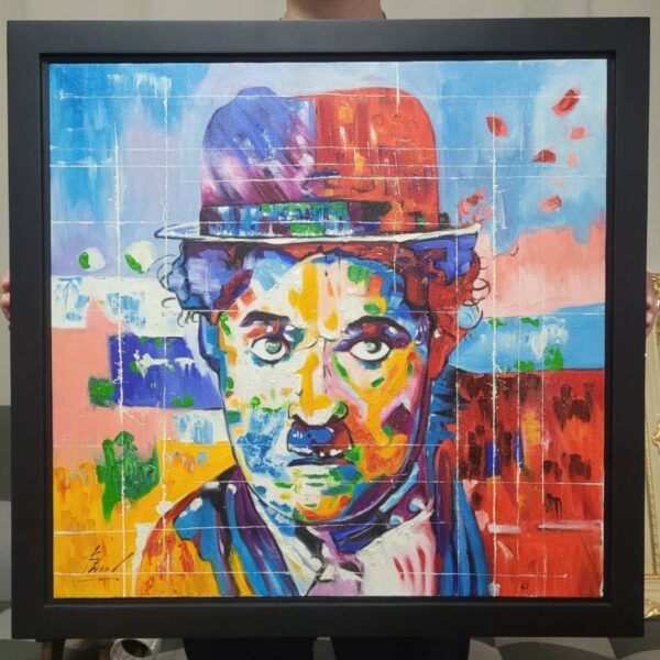 Charlie Chaplin Le Pop Art – 57 X 55 cm Die Kunstgalerie < 1000 € 2