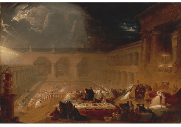 Das Festmahl des Belsazar – John Martin John Martin 105x70