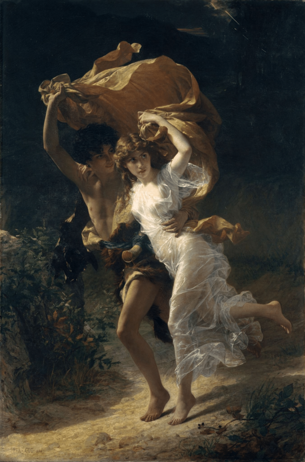 Die Sturmnacht – Pierre Auguste Cot Beliebte Bilder 70x105