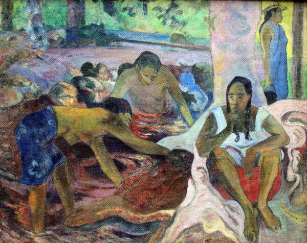 Fischerinnen von Tahiti – Paul Gauguin Paul Gauguin 85x75